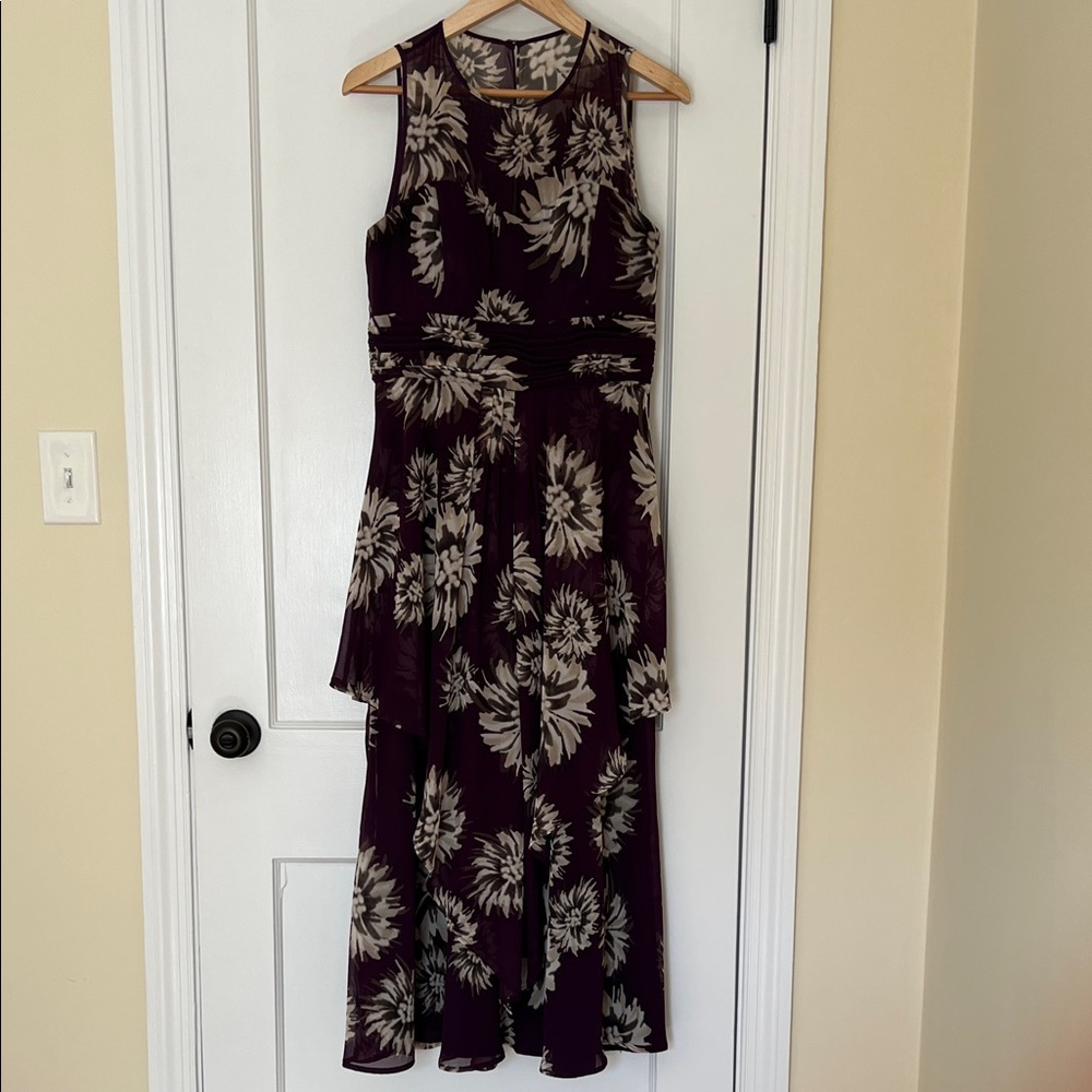 Eliza J sleeveless chiffon dress